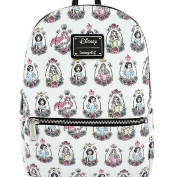 loungefly disney princess frame mini backpack